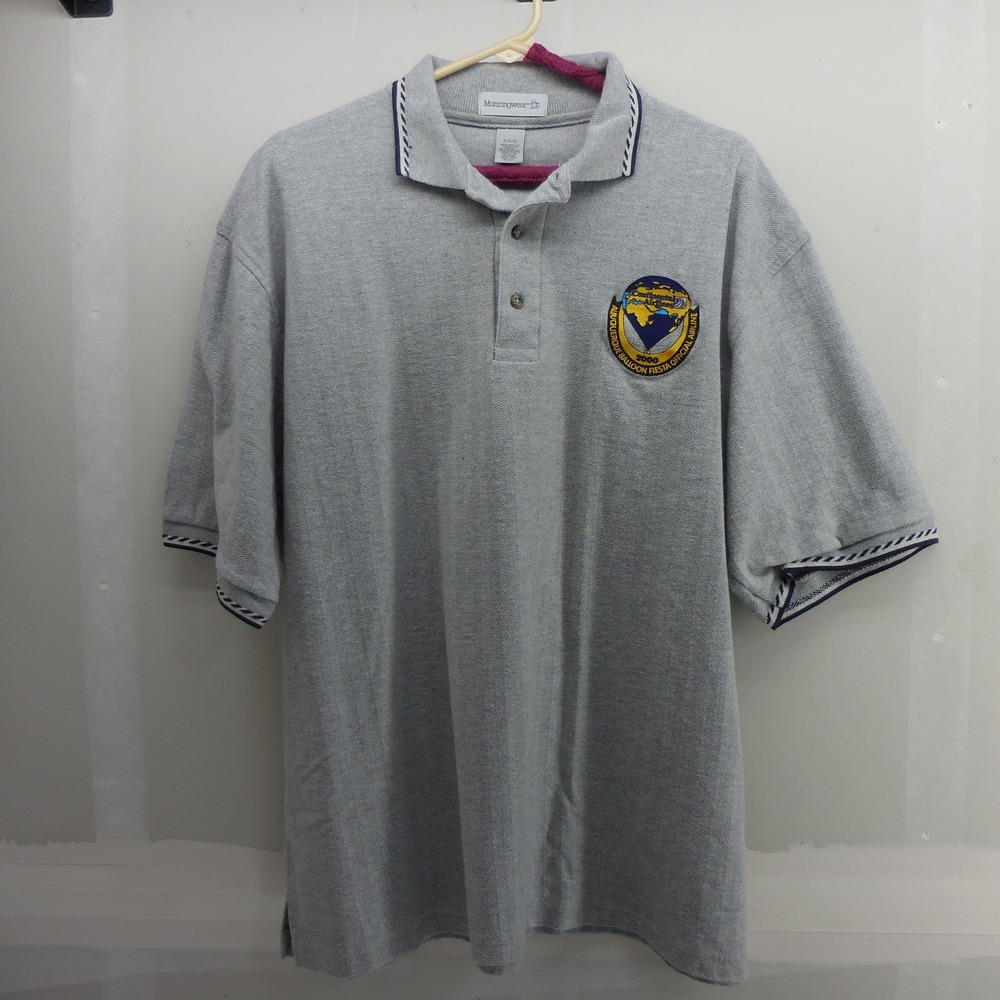 Munsingwear Penguin 2000 Albuquerque Balloon Fiesta Continental Airlines Polo XL
